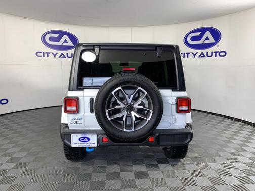 Bright White Clearcoat 2024 Jeep Wrangler 4xe Sport S