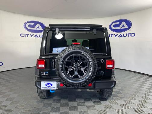 Black Clearcoat 2023 Jeep Wrangler 4xe Willys