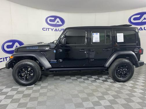 Black Clearcoat 2023 Jeep Wrangler 4xe Willys