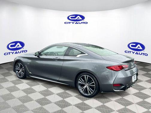 Graphite Shadow 2017 INFINITI Q60 3.0T Premium