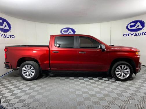 Cherry Red Tintcoat 2021 Chevrolet Silverado 1500 Custom