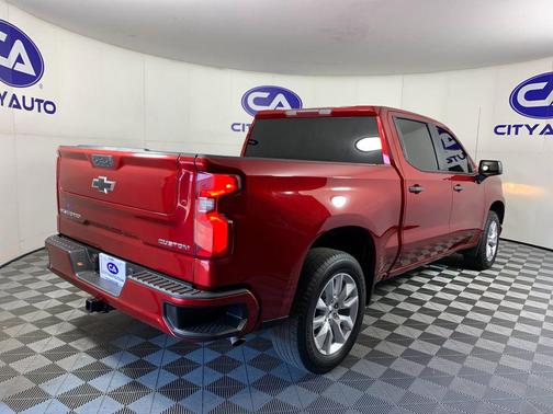 Cherry Red Tintcoat 2021 Chevrolet Silverado 1500 Custom