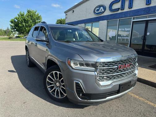 Satin Steel Metallic 2021 GMC Acadia Denali
