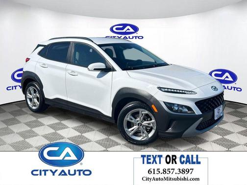 Lunar White 2023 Hyundai KONA SEL