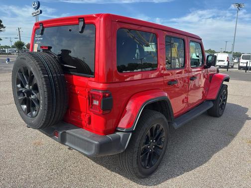 Firecracker Red Clearcoat 2025 Jeep Wrangler 4xe Sahara