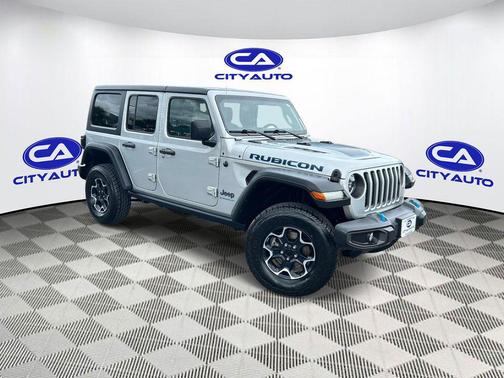 Silver Zynith Clearcoat 2023 Jeep Wrangler 4xe Rubicon