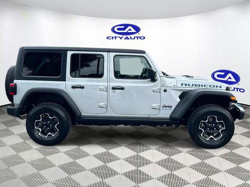 Silver Zynith Clearcoat 2023 Jeep Wrangler 4xe Rubicon