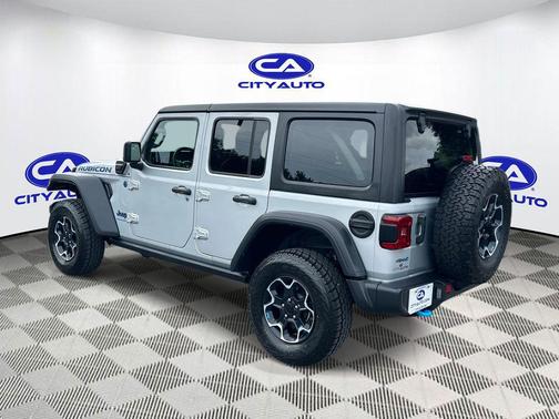 Silver Zynith Clearcoat 2023 Jeep Wrangler 4xe Rubicon