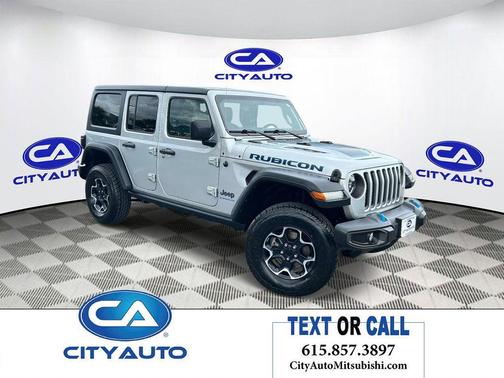 Silver Zynith Clearcoat 2023 Jeep Wrangler 4xe Rubicon