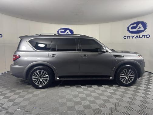 Gun Metallic 2021 Nissan Armada SL 4WD