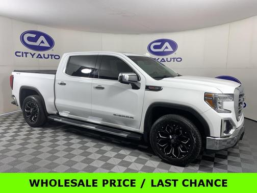Summit White 2020 GMC Sierra 1500 SLT
