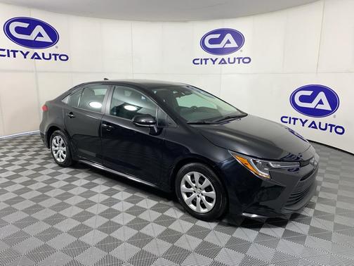 Midnight Black Metallic 2024 Toyota Corolla LE