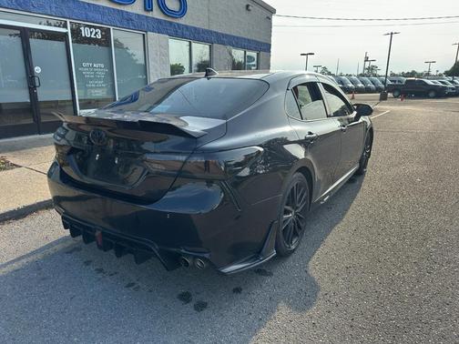 Midnight Black Metallic 2022 Toyota Camry XSE