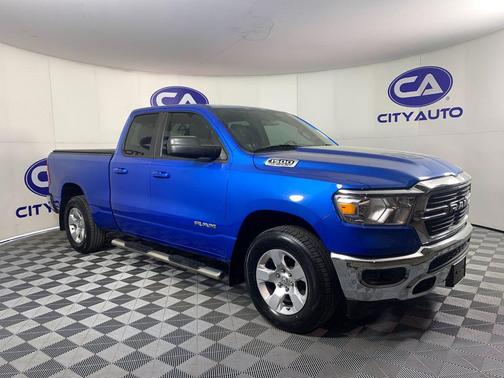 Hydro Blue Pearlcoat 2021 RAM 1500 Big Horn/Lone Star
