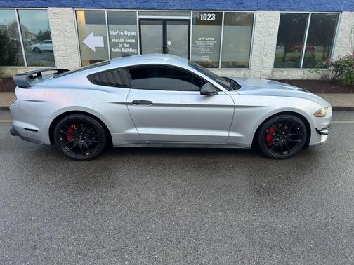 Ingot Silver Metallic 2019 Ford Mustang EcoBoost
