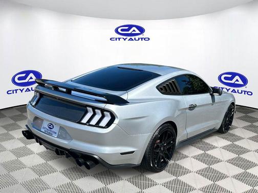 Ingot Silver Metallic 2019 Ford Mustang EcoBoost