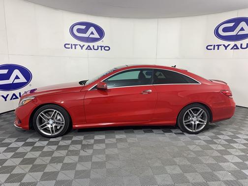 Mars Red 2014 Mercedes-Benz E-Class E550
