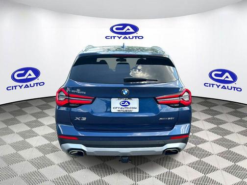 Phytonic Blue Metallic 2023 BMW X3 xDrive30i