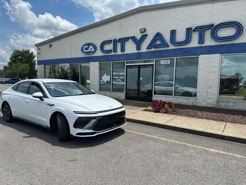 Serenity White 2025 Hyundai SONATA SEL