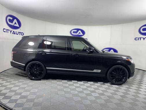 Santorini Black 2016 Land Rover Range Rover 5.0L Supercharged