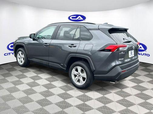 Magnetic Gray Metallic 2021 Toyota RAV4 Hybrid LE
