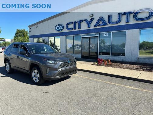 Magnetic Gray Metallic 2021 Toyota RAV4 Hybrid LE