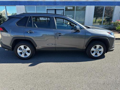 Magnetic Gray Metallic 2021 Toyota RAV4 Hybrid LE