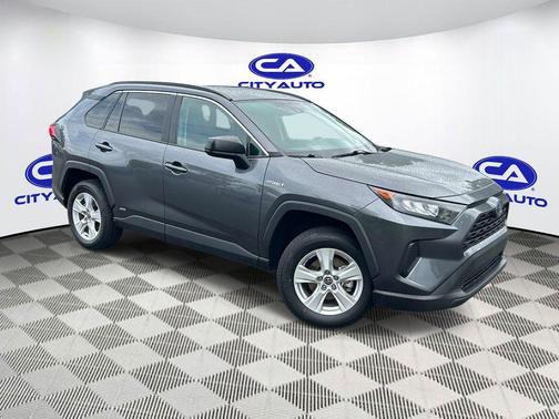 Magnetic Gray Metallic 2021 Toyota RAV4 Hybrid LE