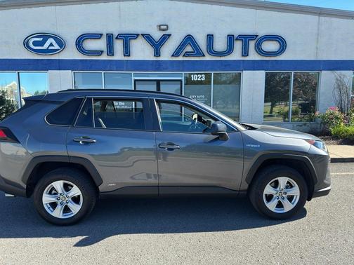 Magnetic Gray Metallic 2021 Toyota RAV4 Hybrid LE
