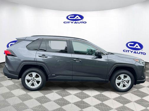 Magnetic Gray Metallic 2021 Toyota RAV4 Hybrid LE