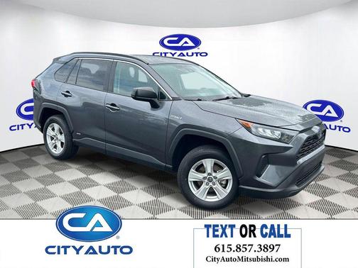 Magnetic Gray Metallic 2021 Toyota RAV4 Hybrid LE