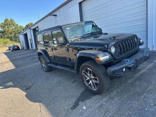Black Clearcoat 2024 Jeep Wrangler 4xe Sport S