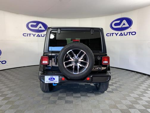 Black Clearcoat 2024 Jeep Wrangler 4xe Sport S