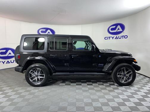 Black Clearcoat 2024 Jeep Wrangler 4xe Sport S