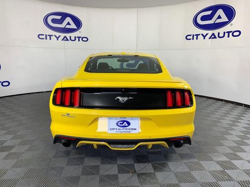 Triple Yellow Tri-Coat 2017 Ford Mustang EcoBoost Premium