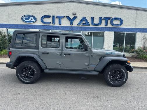 Sting-Gray Clearcoat 2023 Jeep Wrangler 4xe Willys