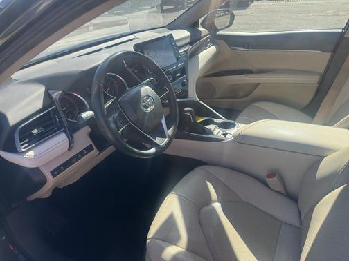 Midnight Black Metallic 2023 Toyota Camry Hybrid XLE