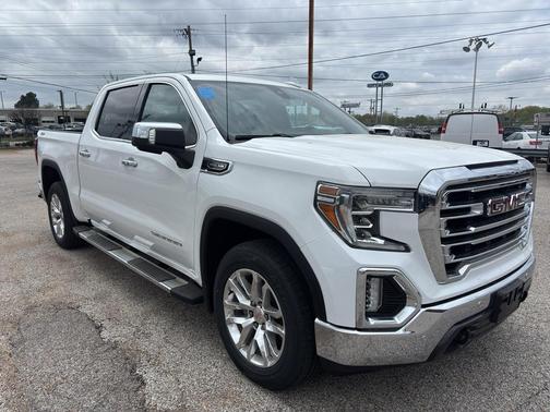 Summit White 2019 GMC Sierra 1500 SLT