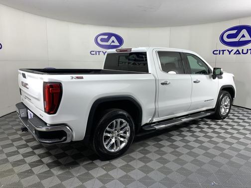 Summit White 2019 GMC Sierra 1500 SLT
