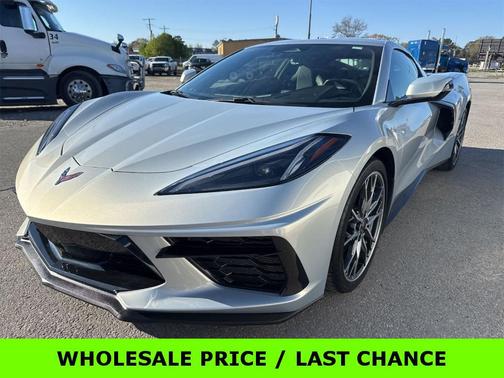 Silver Flare Metallic 2024 Chevrolet Corvette Stingray w/1LT