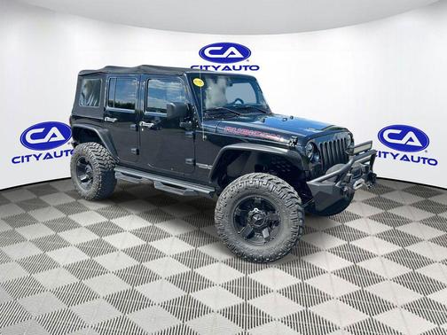 Black Clearcoat 2015 Jeep Wrangler Unlimited Rubicon