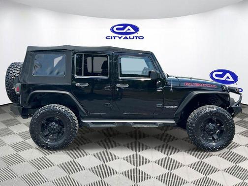 Black Clearcoat 2015 Jeep Wrangler Unlimited Rubicon