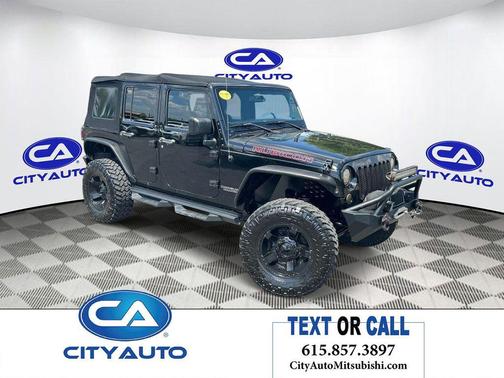 Black Clearcoat 2015 Jeep Wrangler Unlimited Rubicon