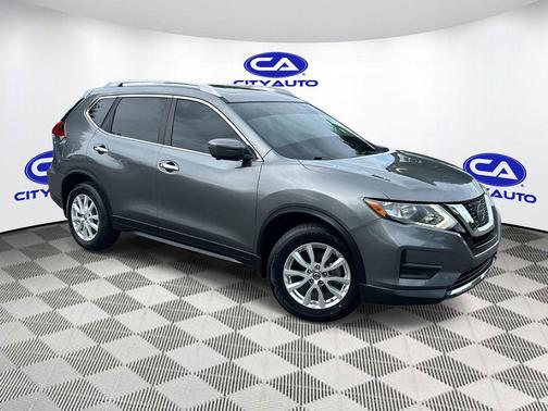 Gun Metallic 2018 Nissan Rogue SV