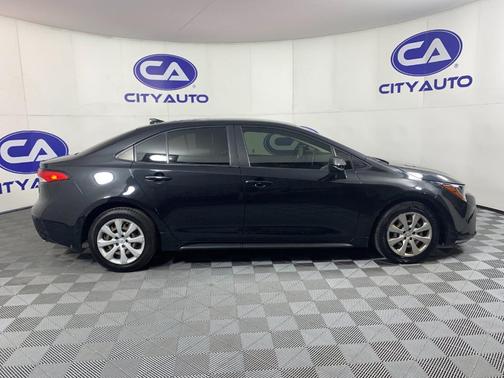 Black Sand Pearl 2021 Toyota Corolla LE