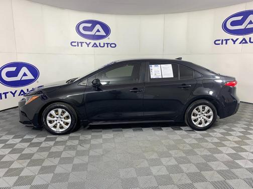 Black Sand Pearl 2021 Toyota Corolla LE