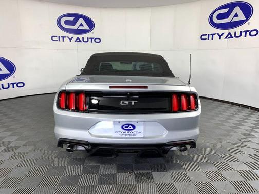 Ingot Silver Metallic 2016 Ford Mustang GT Premium