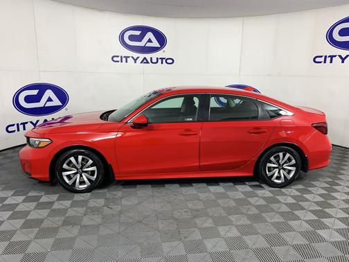 Rallye Red 2025 Honda Civic LX