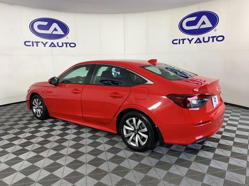 Rallye Red 2025 Honda Civic LX