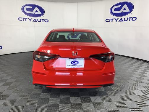 Rallye Red 2025 Honda Civic LX